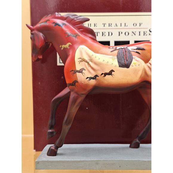 The Trail Of Painted Ponies THE MAGICIAN Figurine. Artist: Anderson Kee. 2006. - Picture 5 of 11